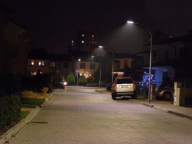 Street lighting Senec, Slovakia 2